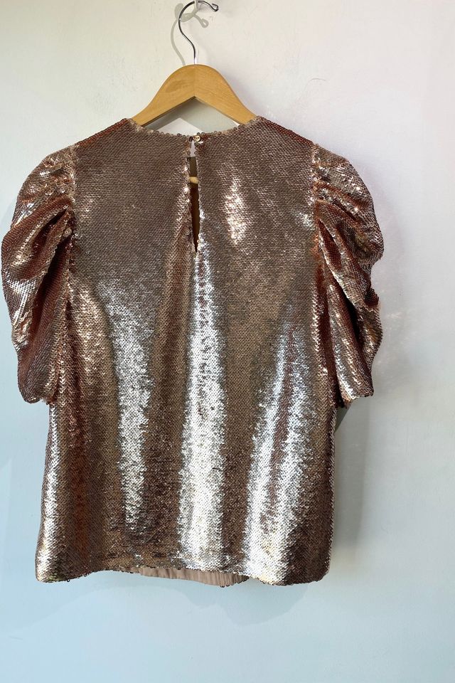 Ulla Johnson Blush Sequin Blouse Selected by The Curatorial Dept. #2