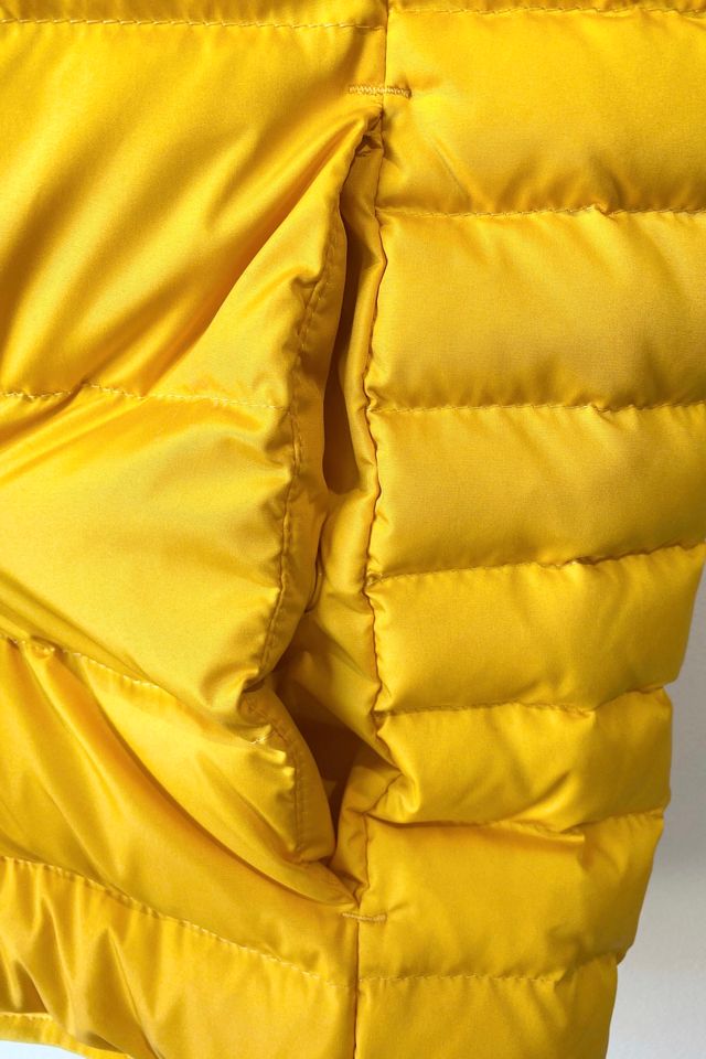 Land's End Mens Yellow Puffer Vest Selected by The Curatorial Dept. #1