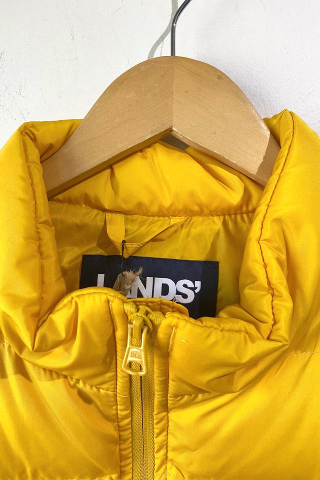 Land's End Mens Yellow Puffer Vest Selected by The Curatorial Dept. #2
