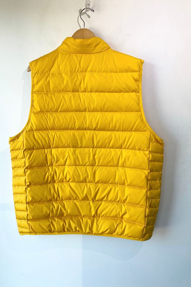 Land's End Mens Yellow Puffer Vest Selected by The Curatorial Dept. #3