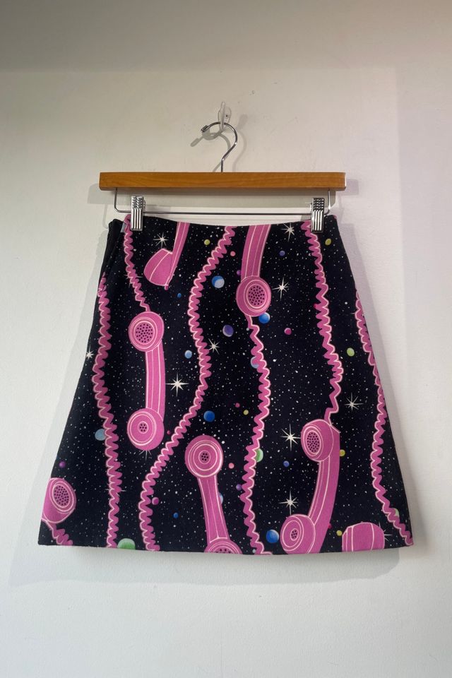 Jeremy Scott Phone Print Arcade Mini Skirt Selected by The Curatorial Dept. #3