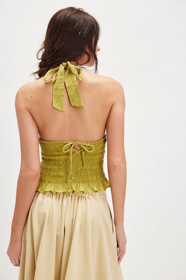 Khloe Smocked Halter Top #3
