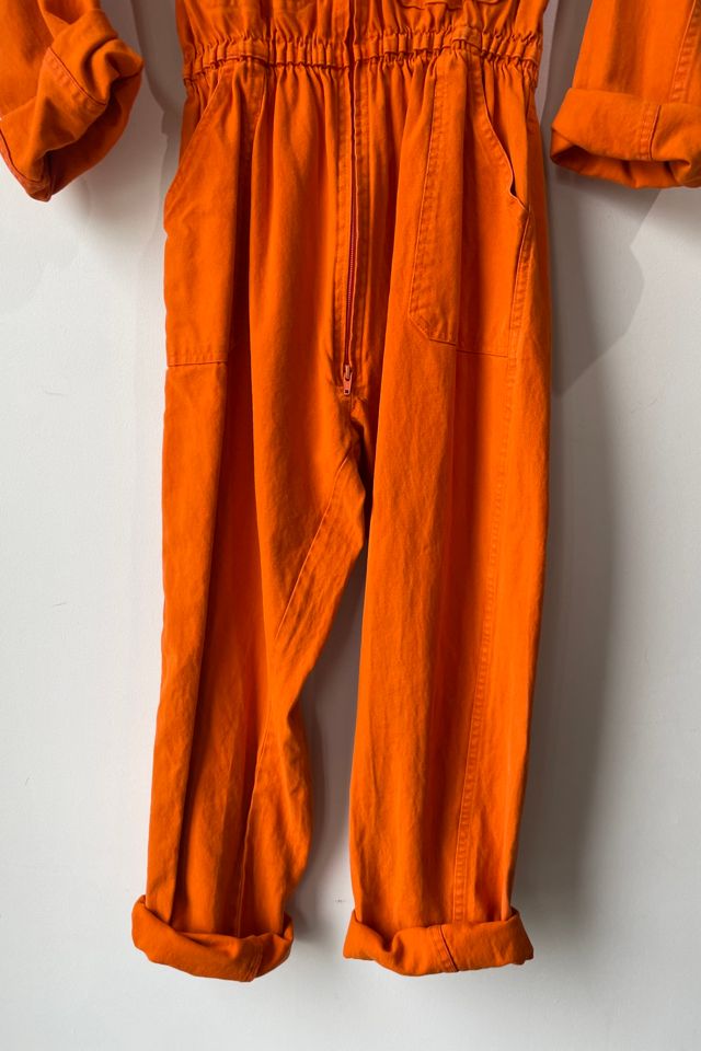 Vintage Workwear Orange Flightsuit Coveralls Selected by The Curatorial Dept. #2