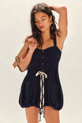 Taste Of Sunlight Tunic by free-est at Free People in Blue, Size: L