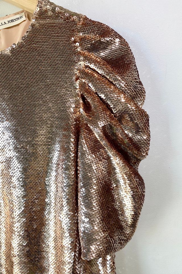 Ulla Johnson Blush Sequin Blouse Selected by The Curatorial Dept. #1
