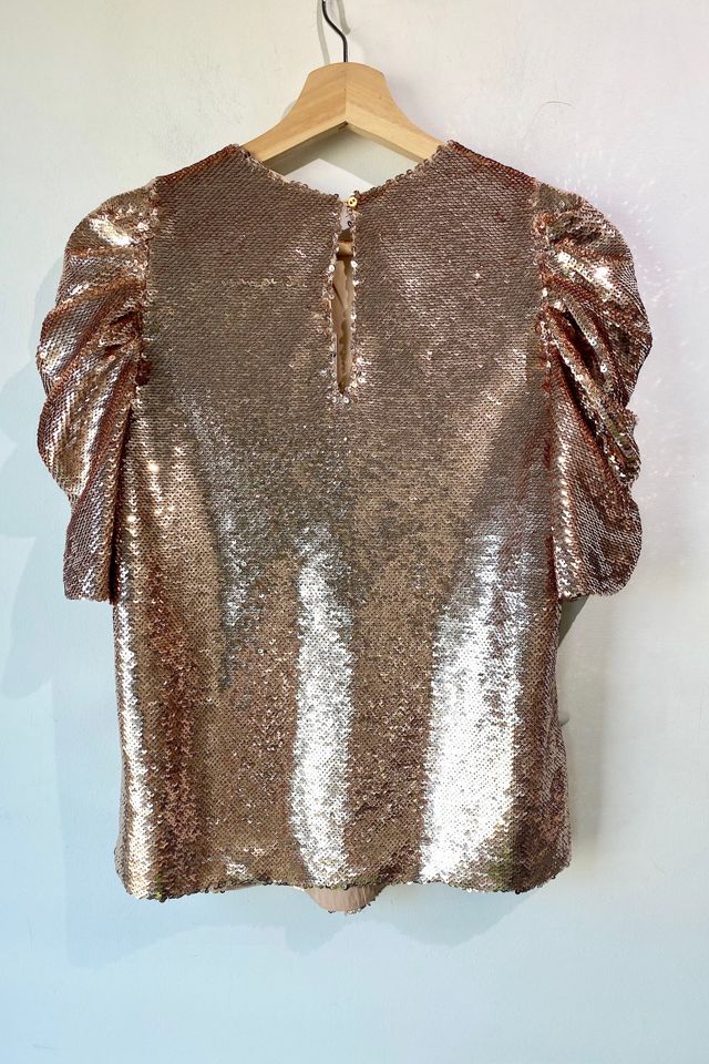 Ulla Johnson Blush Sequin Blouse Selected by The Curatorial Dept. #2