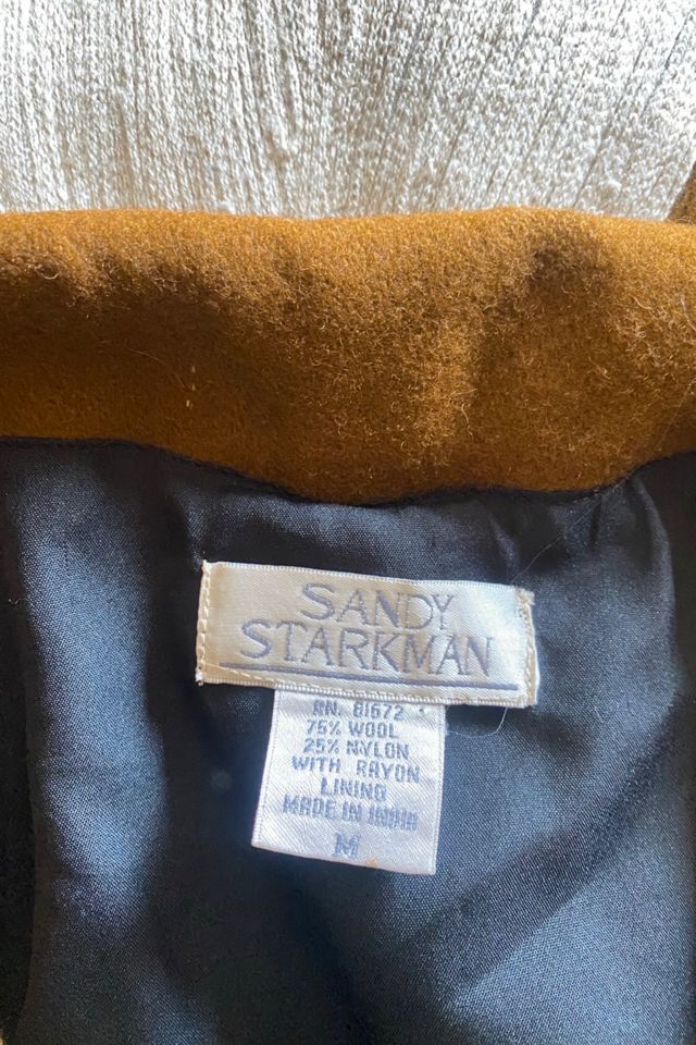 1990s Earth Tone Artisan Graphic Jacket Selected By Ritual Vintage #2