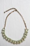 Vintage Mint Green Rhinestone Choker Necklace Selected By Moons + Junes Vintage