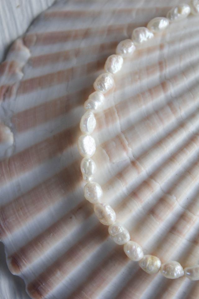 Vintage Freshwater Baroque Pearl Bracelet Selected By Moons + Junes Vintage #1