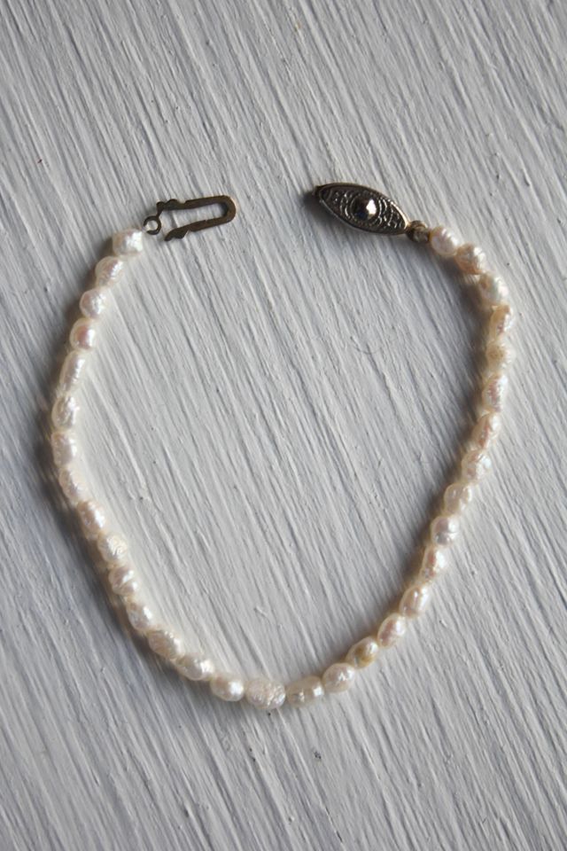 Vintage Freshwater Baroque Pearl Bracelet Selected By Moons + Junes Vintage #3