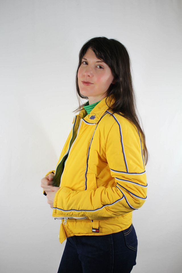 1990s Tommy Hilfiger Yellow Puffer Jacket Selected By Moons + Junes Vintage #2
