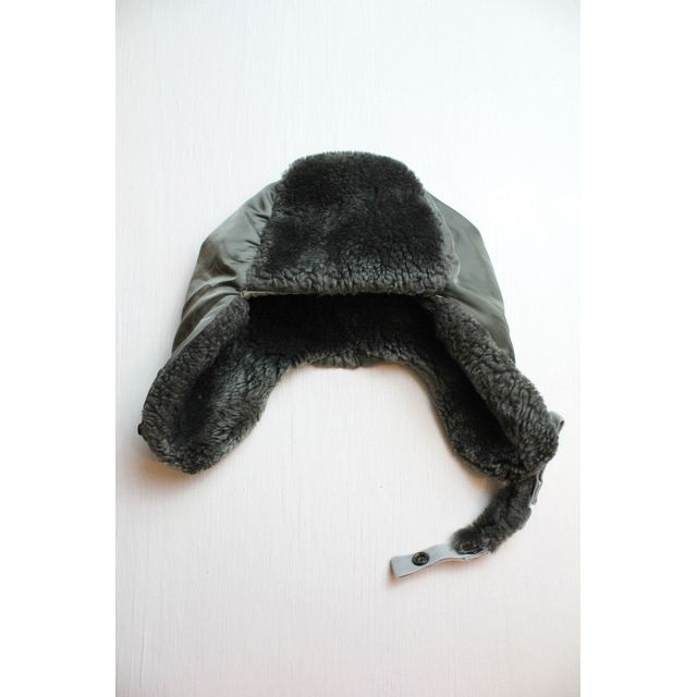 Vintage Military Faux Fur Trapper Hat Selected By Moons + Junes Vintage #3
