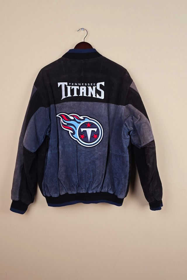 Vinatage NTL Tenesse Titans Suede Leather Jacket (FP48) selected by The Igala NYC #2