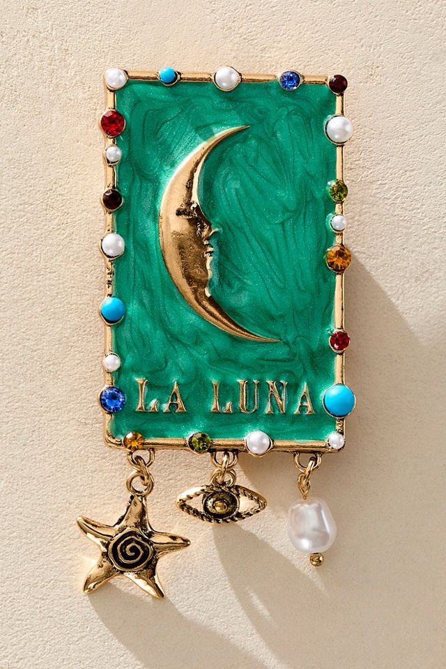 Warm Wishes Enamel Brooch #1