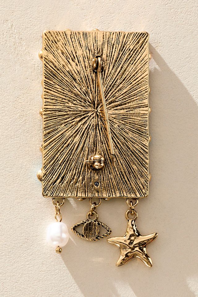 Warm Wishes Enamel Brooch #2