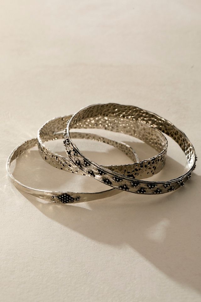 Organic Bangle Set