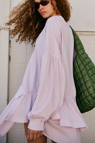 Wild And Free Layer Top by FP Movement at Free People, Rose Quartz, L