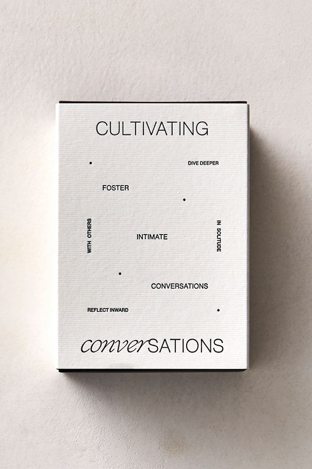 Wilde House Paper Cultivating Conversations Card Deck #1