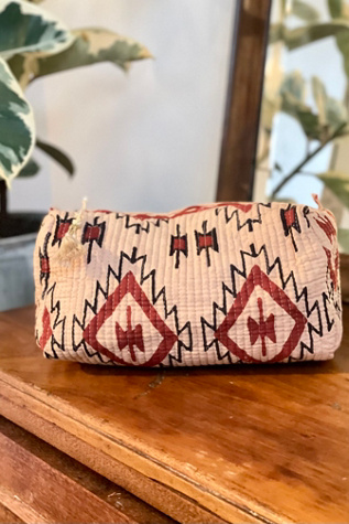 Be Deva Dali Cosmetic Bag at Free People in Red