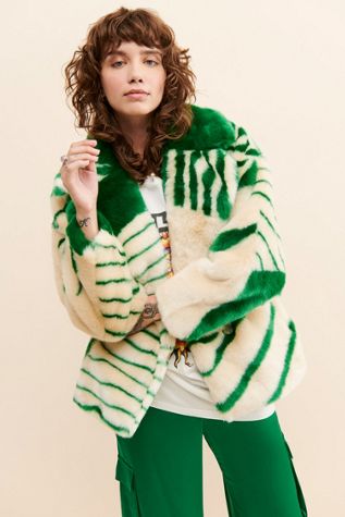 Jakke Rita Faux Fur Jacket