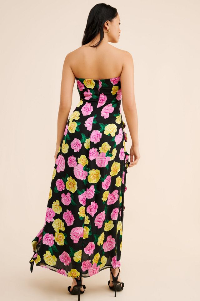 For Love & Lemons Madison Strapless Maxi Dress #1