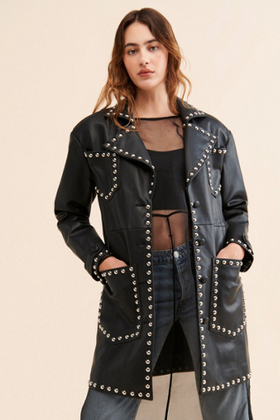 Colin LoCascio Studded Bernie Coat | Free People