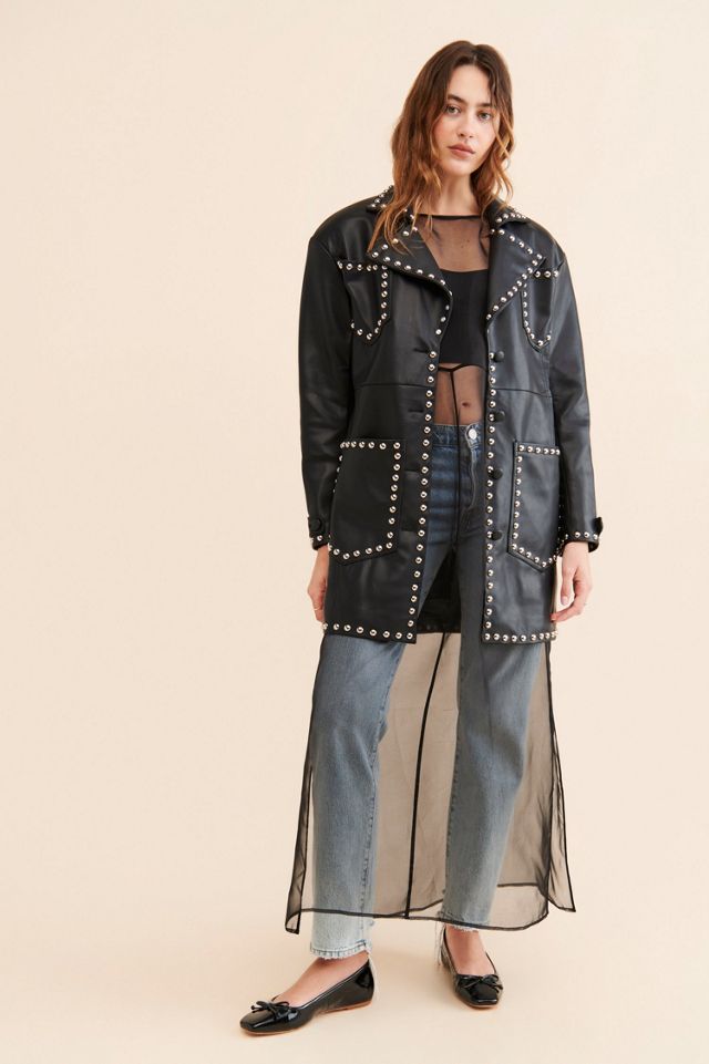 Colin LoCascio Studded Bernie Coat #3