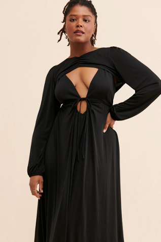 Nuuly x Find Me Now Bolero Key Hole Midi Dress