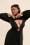 Nuuly x Find Me Now Bolero Key Hole Midi Dress