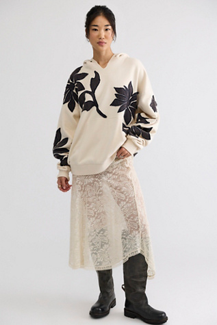 We The Free Its A Vibe Flowers Hoodie