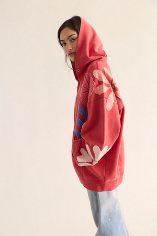 We The Free It's A Vibe Flowers Oversized Hoodie | Free People