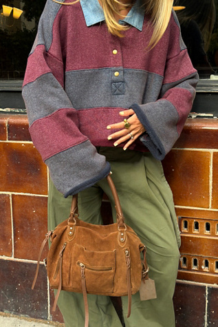 We The Free Suede Baby Emerson Bag