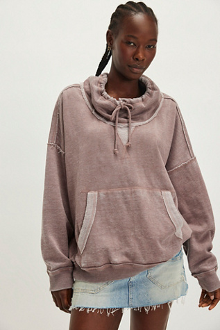 Nikky Pullover par Free People en Plumdust, pour femme