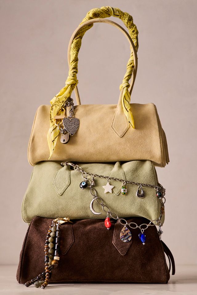 Sierra Suede Shoulder Bag #1