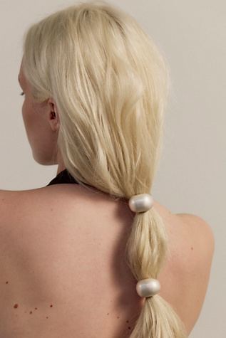 Paired Up Pony, Set of 2 by Free People in Grey