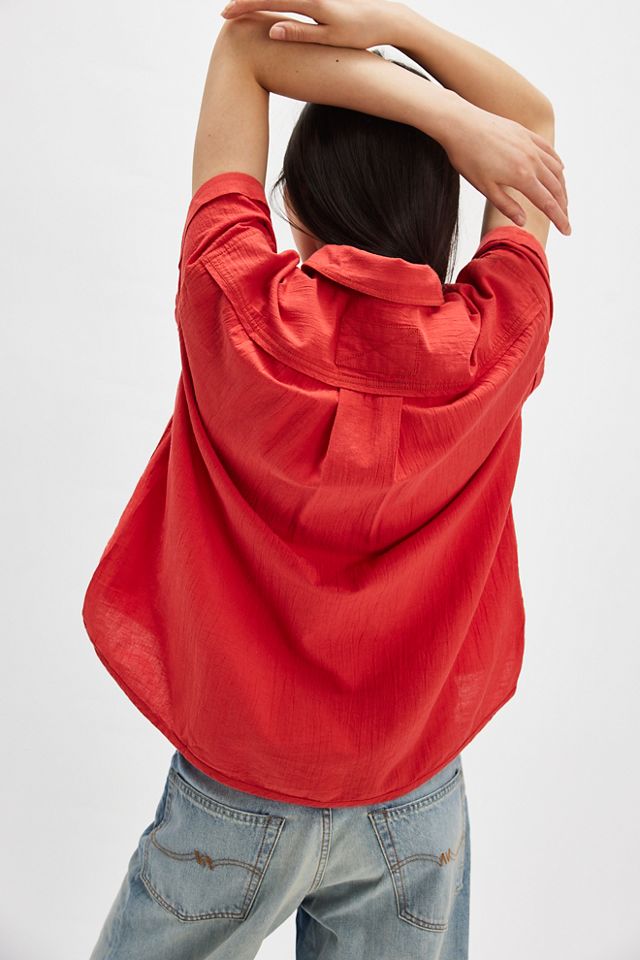We The Free Firefly Linen Top