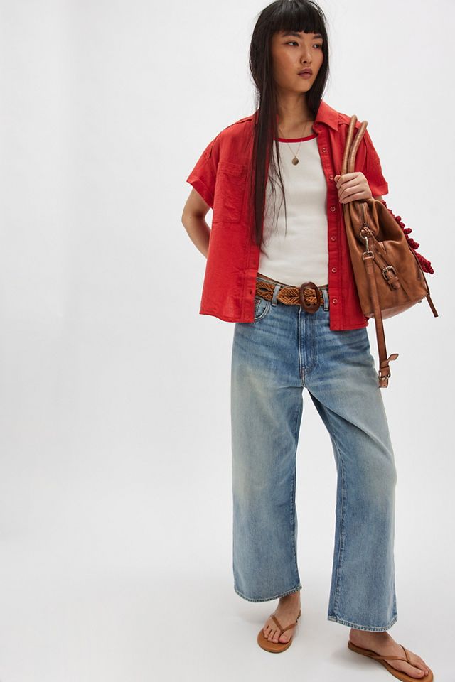 We The Free Firefly Linen Top