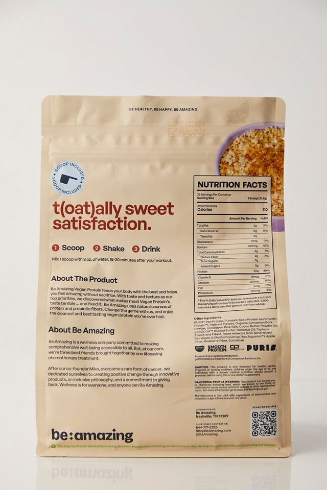Be Amazing Vegan Protein Powder #1