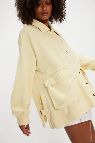 Alexa Sweatshirt at Free People in Flan, Size: Small