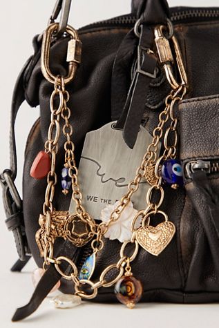 Prismatic Beaded Bag Charm
