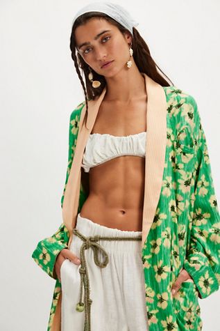 Fillyboo Madam Butterfly Crochet Duster | Free People