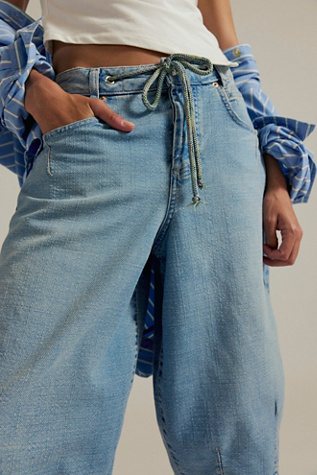 We The Free Amada Crop Barrel Jeans