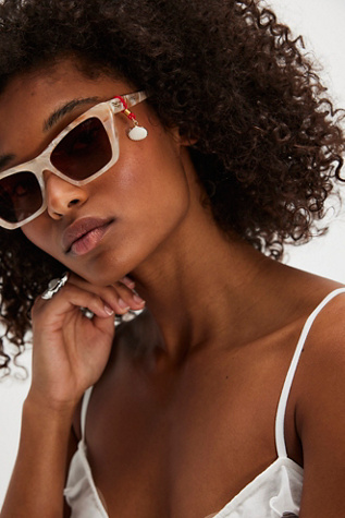 Happy Days Sunnies Charms by Free People in White