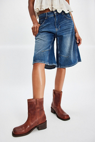 Bonnie Ankle Boots by Free People in Brown, Size: US 7.5
