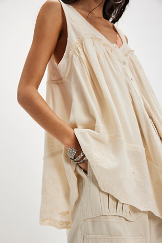 Made For This Tunic by Free People in White, Size: M