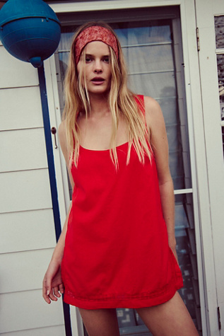 Summer Smiles Romper by free-est at Free People in Red, Size: M