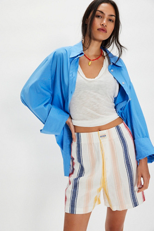 MOTHER The Freeballer Shorts at Free People, Size: M