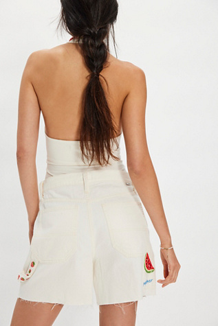 MOTHER The Stud Finder Frayed Shorts