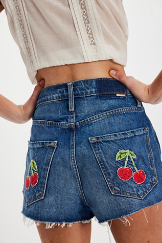 MOTHER The Tune Up Short Fray Shorts