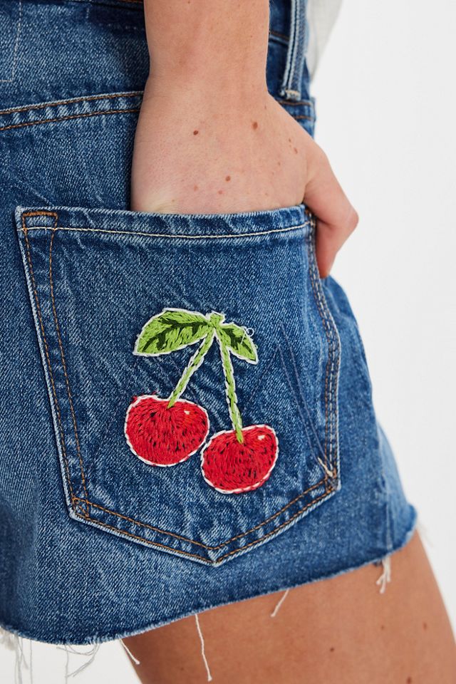 MOTHER The Tune Up Short Fray Shorts